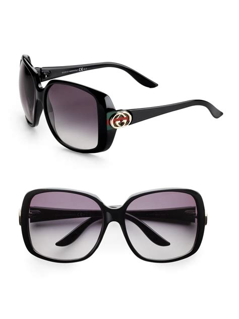 gucci oversized flat top sunglasses|oversized gucci sunglasses for men.